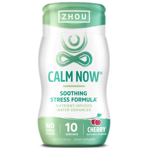 Calm Now Water Enhancer Cherry (ZHOU Nutrition) Front