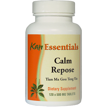 Calm Repose 120ct (Kan Herbs Essentials) Front
