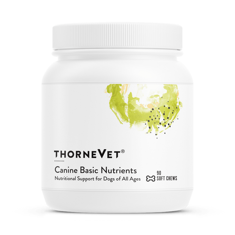 Canine Basic Nutrients Thorne Vet Supplements
