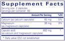 Caprylic Acid 120 Count