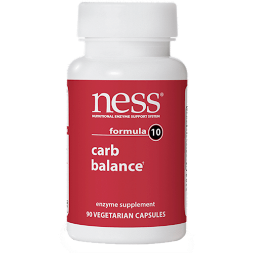 Carb Balance Formula 10 (Ness Enzymes) Front