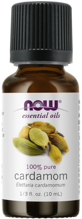 Cardamom Oil (NOW) Front