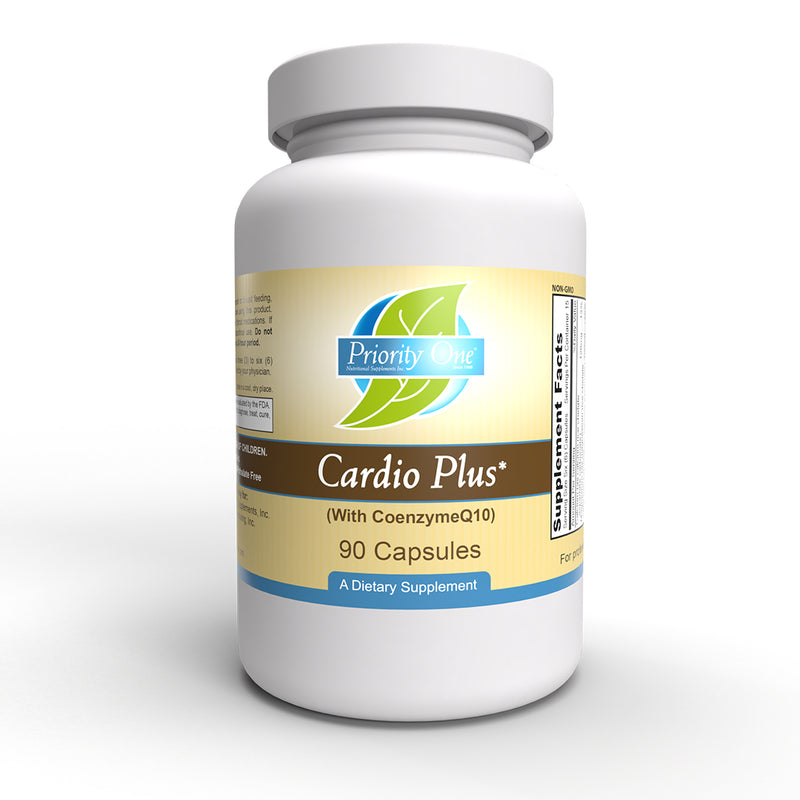 Cardio Plus CoQ10 (Priority One Vitamins) 90ct Front
