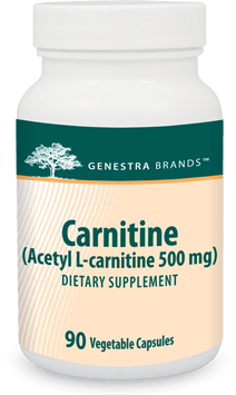 carnitine | acetyl l carnitine 500 mg genestra