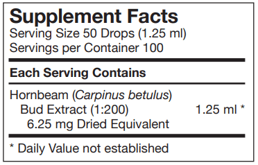 Carpinus Betulus (UNDA) supplement facts