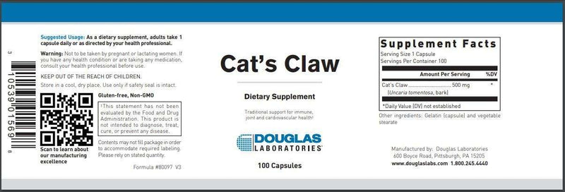 Buy Cat's Claw Douglas Labs