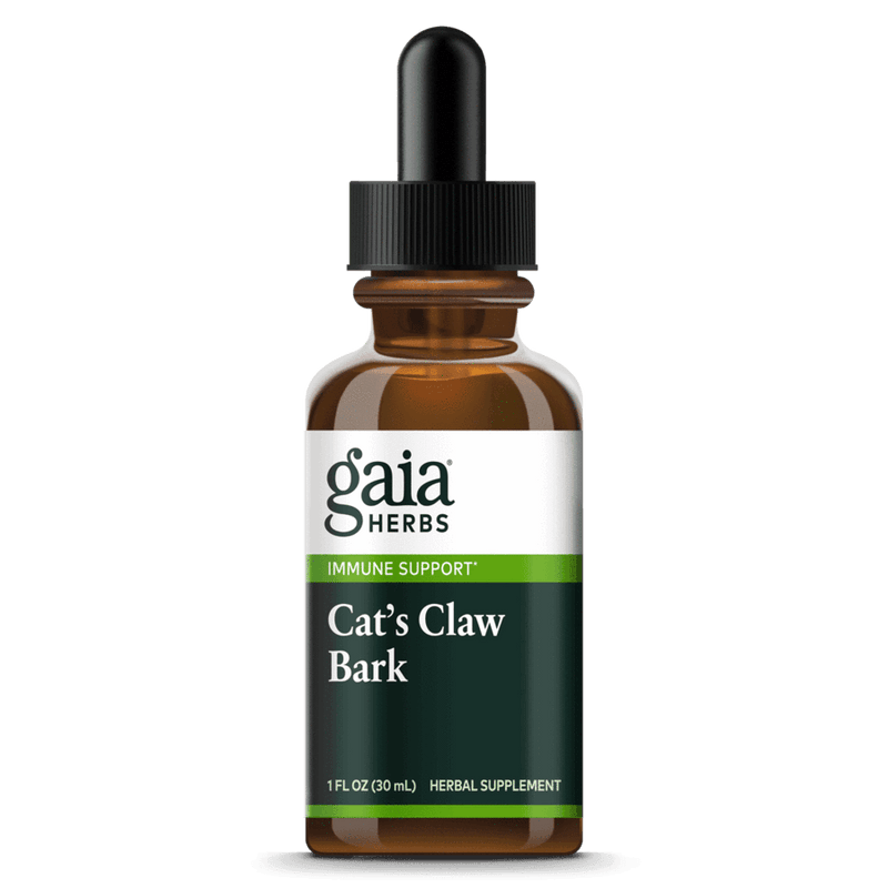 Cat's Claw Bark 1oz (Gaia Herbs) Front