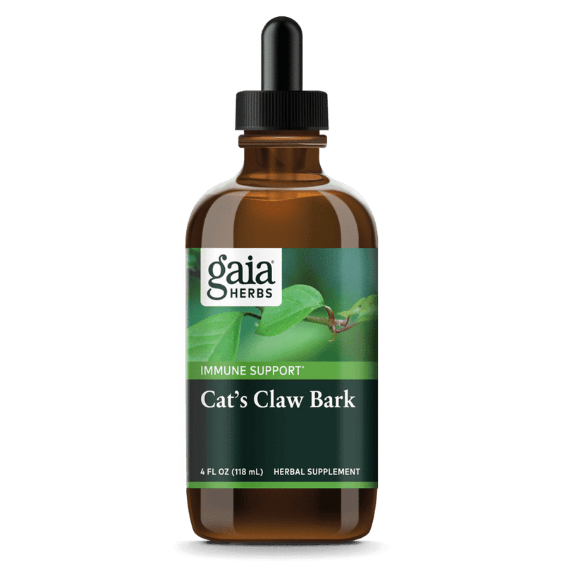 Cat's Claw Bark (Gaia Herbs) 4oz Front