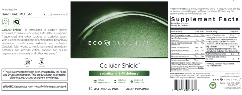 cellular shield econugenics label