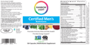 certified men's multivitamin rainbow light nutrition label