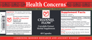 channel flow health concerns label
