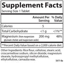 chelated magnesium carlson labs supplement facts