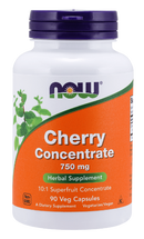 cherry concentrate 750 mg (now foods)