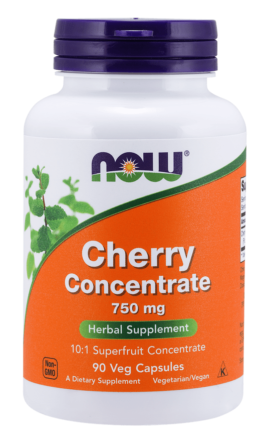 Cherry Concentrate 750 mg (NOW) Front