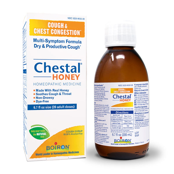 Chestal Adult Cough Honey (Boiron) Front