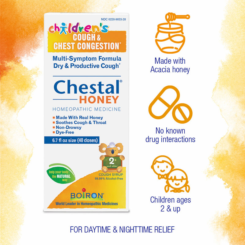 Chestal Children Cough Honey (Boiron) Relief