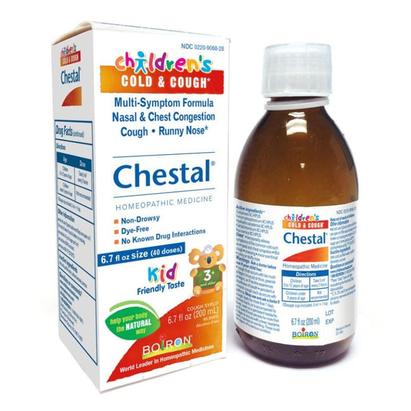 Chestal Children's Cold & Cough (Boiron) Front