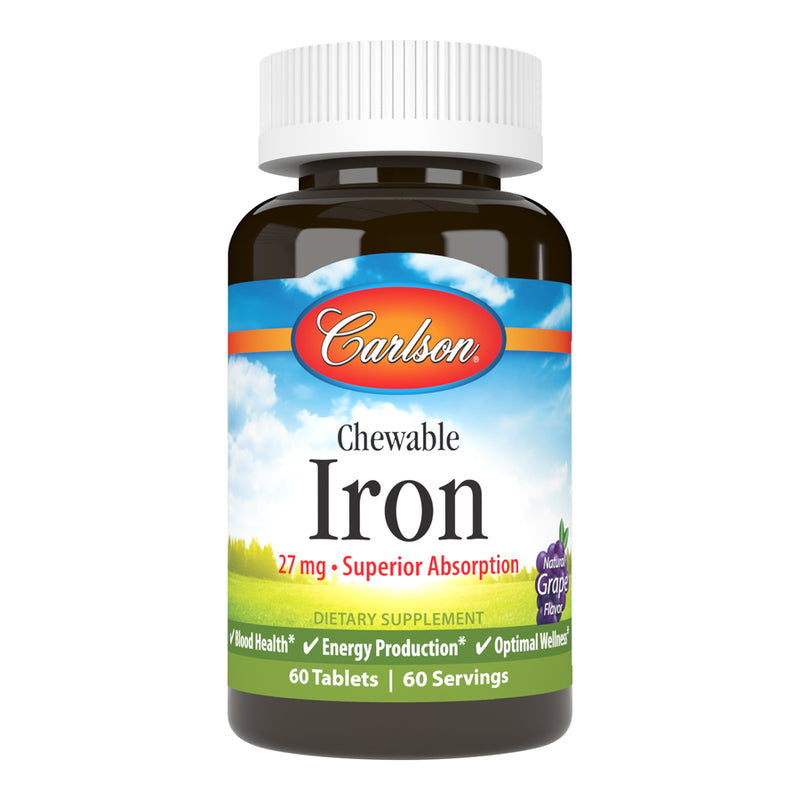 Chewable Iron (Carlson Labs) Front
