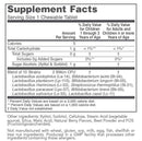 chewable probiotic (protocol for life balance) supplement facts