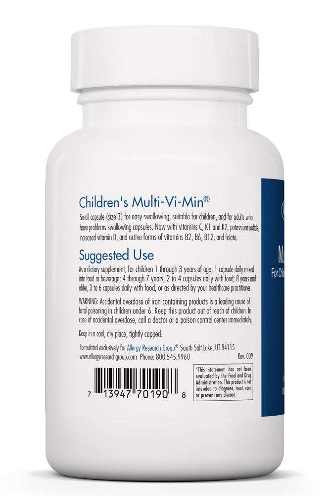 Children's Multi-Vi-Min Allergy Research Group Supplement