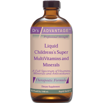 Children's Super Multivitamins & Minerals 32oz (Drs Advantage) Front