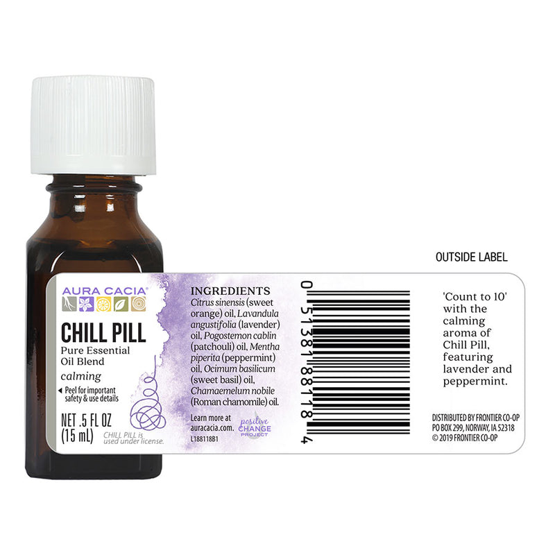 Chill Pill (Aura Cacia) Label-1