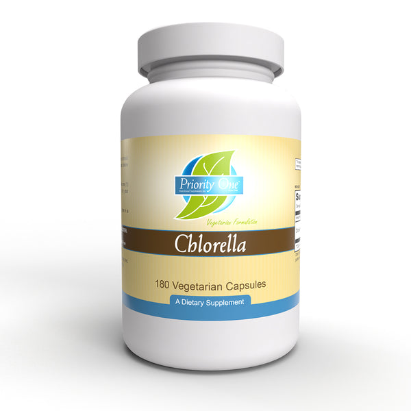 Chlorella 300 mg (Priority One Vitamins) Front