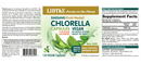 chlorella capsules (lidtke) label
