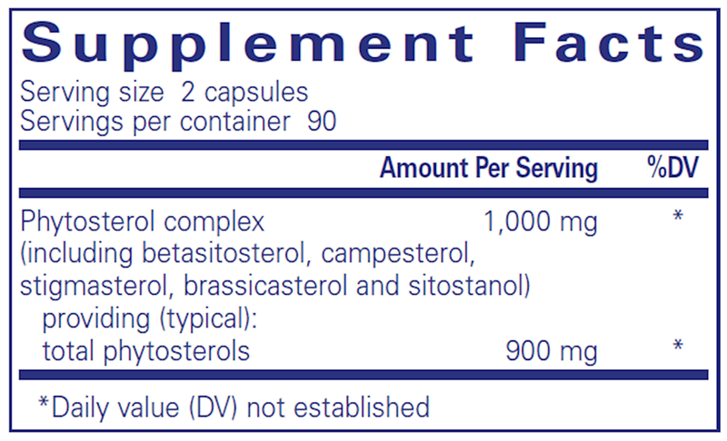 CholestePure 180 Caps Pure Encapsulations Supplement Facts