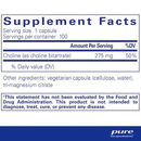 choline bitartrate pure encapsulations supplement facts