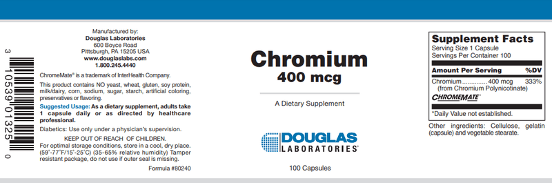 Buy Chromium Douglas Labs