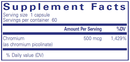 Chromium (picolinate) 500 mcg 60 Count