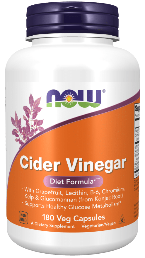 Cider Vinegar (NOW) Front