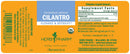 cilantro (herb pharm) label
