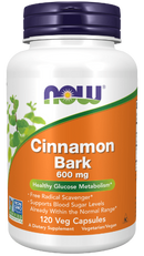cinnamon bark 600 mg (now foods)