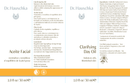 clarifying day oil dr. hauschka skincare label