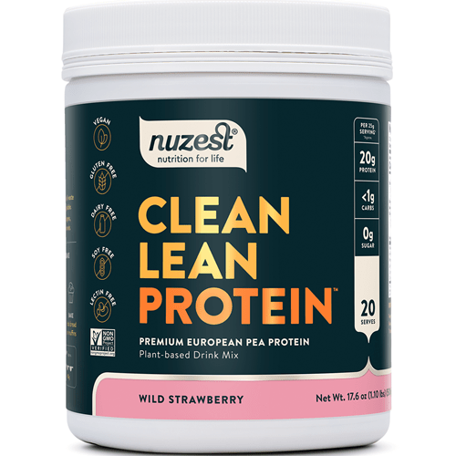 Clean Lean Protein Wild Strawberry 17.6oz NuZest