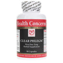 clear phlegm health concerns