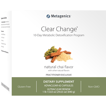 Clear Change 10-Day Detox Chai (Metagenics)
