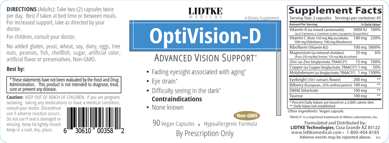 ClearVision-MD (Lidtke Medical) Label