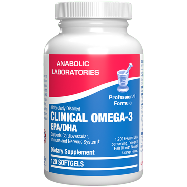 Clinical Omega-3 EPA/DHA (Anabolic Laboratories) Front