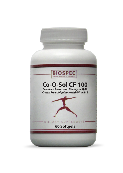 Co-Q-Sol 100 CF (Biospec Nutritionals) Front