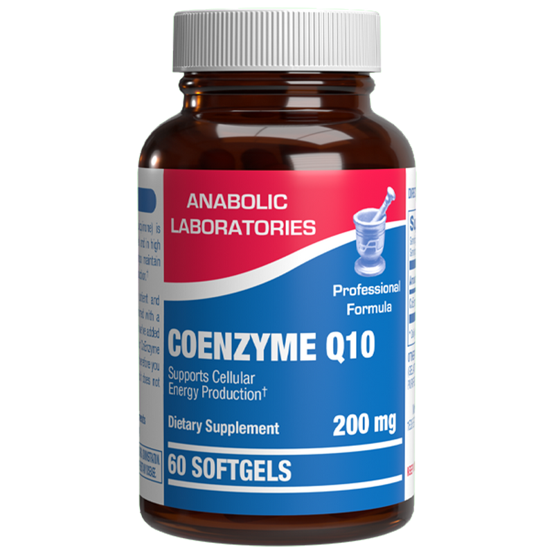 CoEnzyme Q10 200 mg (Anabolic Laboratories) Front