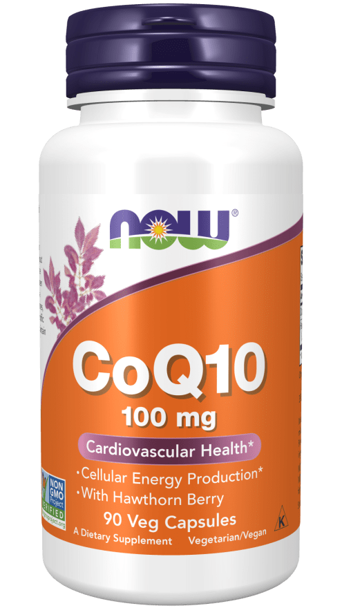 CoQ10 100 mg (NOW) Front