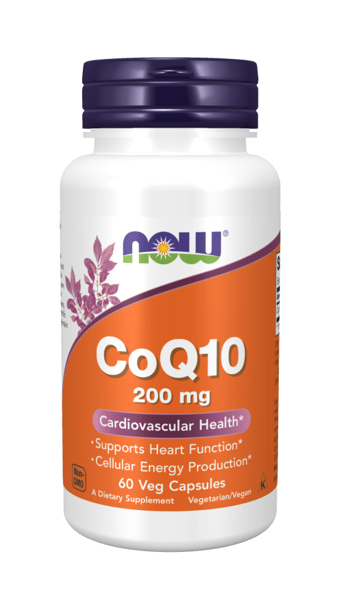CoQ10 200 mg (NOW) Front