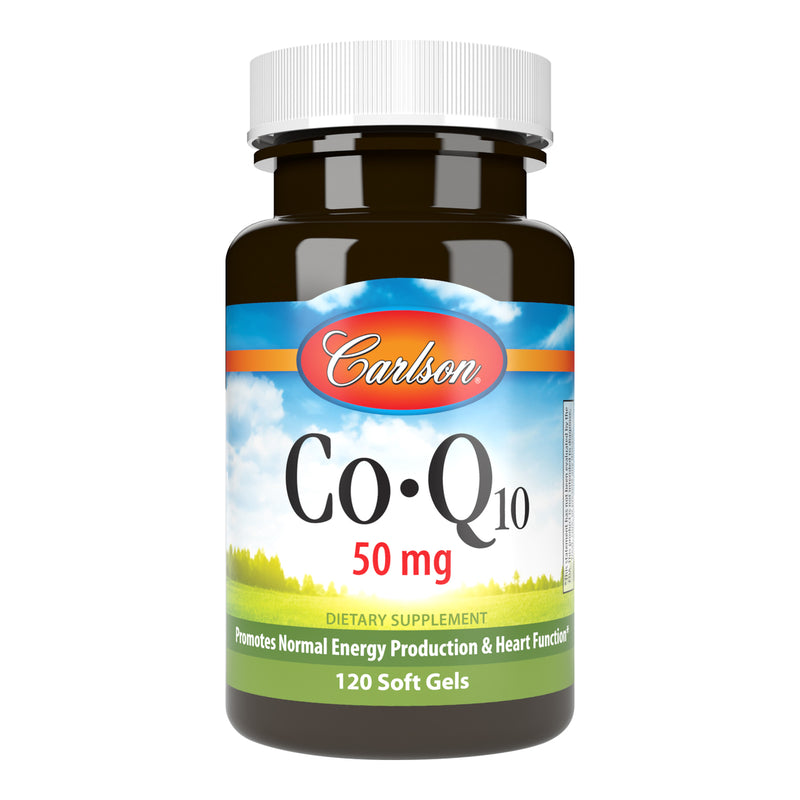 CoQ10 50 mg (Carlson Labs) Front