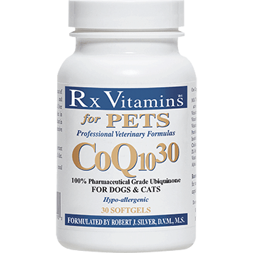 coq10 30 for dogs & cats (rx vitamins for pets)