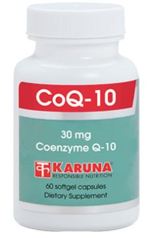 CoQ10 30 mg (Karuna Responsible Nutrition) Front