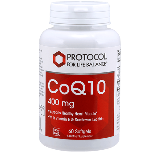 CoQ10 400 mg (Protocol for Life Balance)