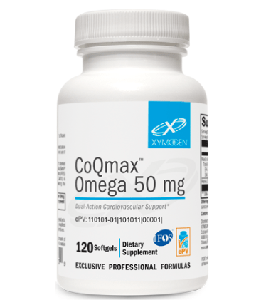 CoQmax Omega 50 mg (Xymogen) 120ct